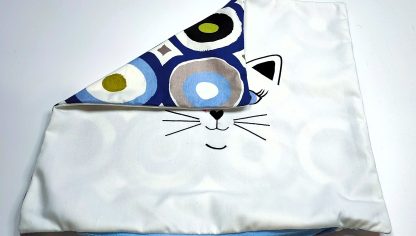 Handmade embroidery cat cushions- STAR CAT