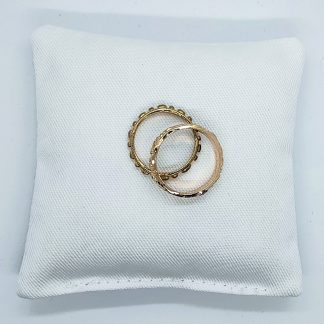 Wedding Day Ring Cushion - White