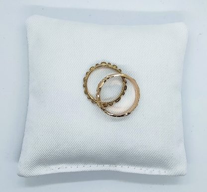 Wedding Day Ring Cushion - White